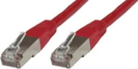 MicroConnect Patchkabel, Cat6, F/UTP, RJ-45/RJ-45, 1.5m, rot