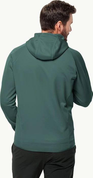 Jack Wolfskin Alpgrat Hooded FZ Jacke jade green (Herren)
