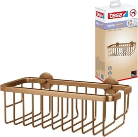 tesa Moon Bronze Duschkorb inkl. Klebelösung bronze