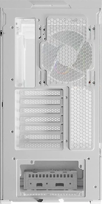 LC-Power Gaming 812B Quartz Vision, weiß, Glasfenster