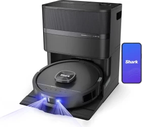 Shark RV3000XEEU PowerDetect UV Reveal 2in1 Saug-/Wischroboter schwarz inkl. Absaug-/Reinigungsstation