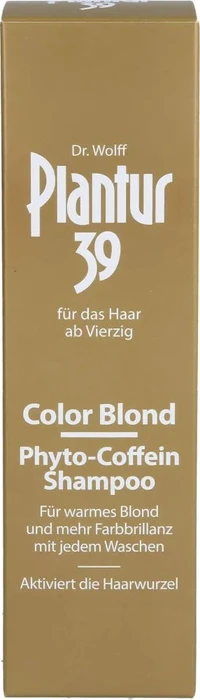Plantur 39 Blond Phyto-Coffein coloriertes Haar Shampoo, 250ml