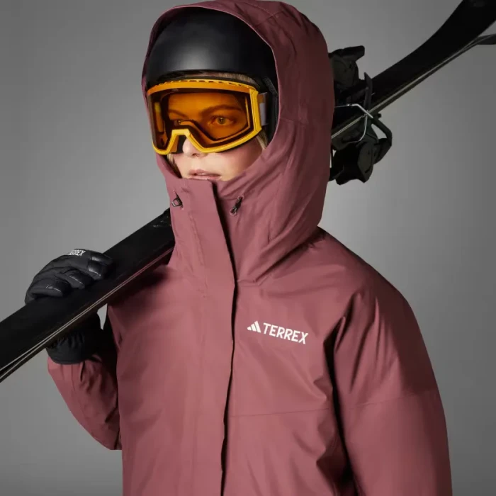 adidas Terrex Multi 2L Rain.RDY Funktionsjacke burgundy (Damen)