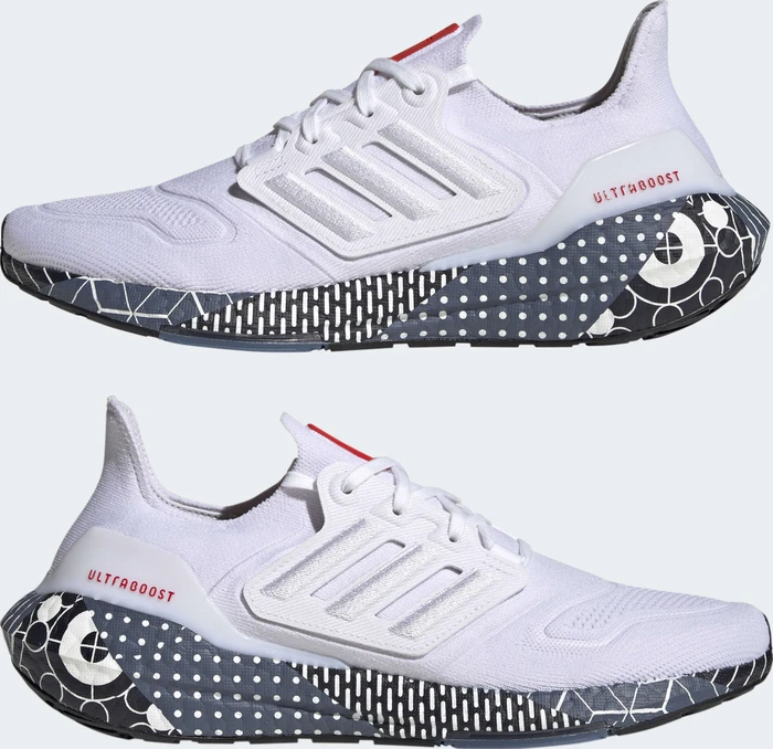 adidas Ultraboost 22 cloud white/vivid red (Herren)