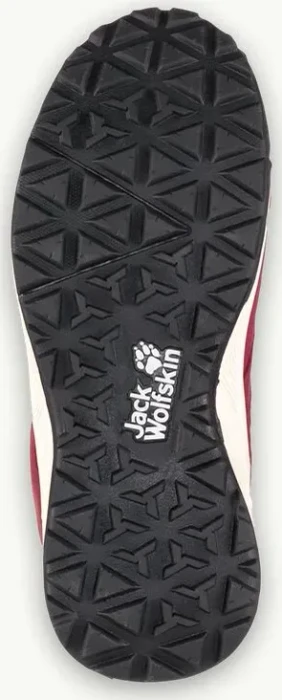 Jack Wolfskin Woodland Wt Texapore High burgundy red (Junior)