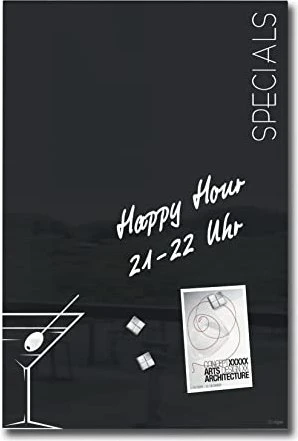 Sigel Artverum Glas-Magnetboard, Cocktail, 40x60cm
