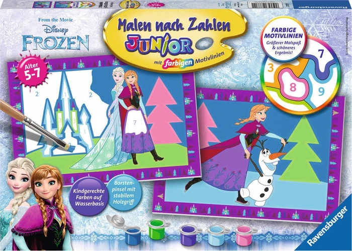 Ravensburger Malen nach Zahlen Die Eiskönigin