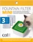 Catit doppelt wirkender mini Ersatzfilter für Trinkbrunnen mit Blume, 1.5l Vorschaubild