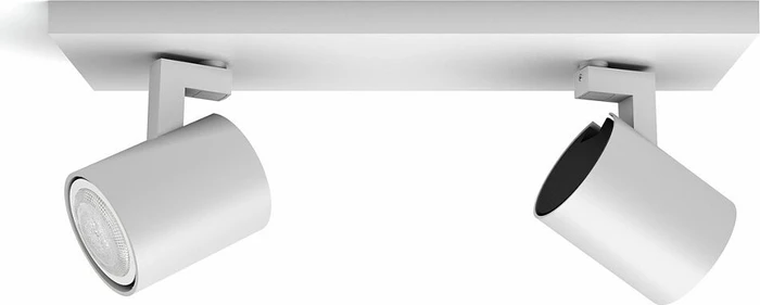 Philips Hue White Ambiance Runner Spot 2-flammig weiß