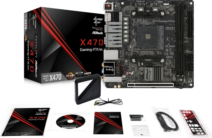 ASRock Fatal1ty X470 Gaming-ITX/ac (AMD AM4)