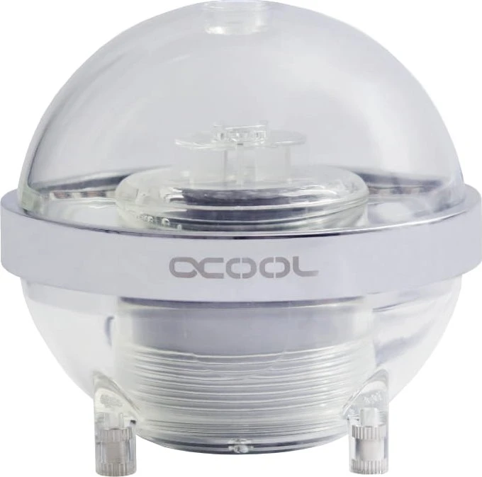 Alphacool Eisball Adressable RGB inkl. Eispumpe VPP655 PWM, Ausgleichsbehälter