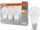Osram Ledvance LED Base Classic A 60 8W/827 E27 Frosted, 3 Stück