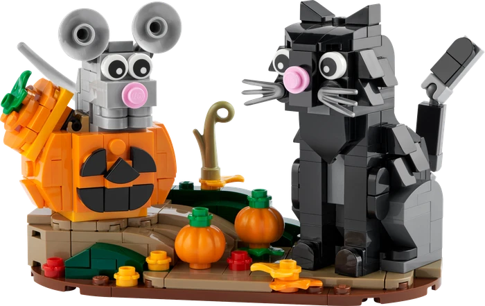 LEGO Halloween - Katz und Maus an Halloween