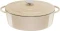 Tefal E25906 Lov Gusseisen Kochtopf Bräter oval 34x26cm beige Vorschaubild