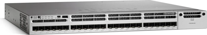 Cisco Catalyst 3850 IP Services Rackmount 10G Managed Stacking Switch, 24x SFP+, 1x Erweiterungsslot