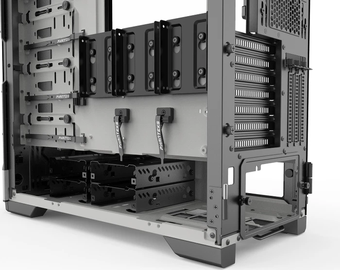 Phanteks Eclipse P600S Glacier White, weiß, Glasfenster, schallgedämmt