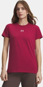 Under Armour Rival Core Funktionsshirt kurzarm claret/white (Damen)