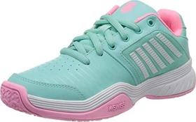 K-Swiss Court Express Omni aruba blue/soft neon pink/white (Junior)