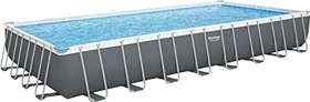Bestway Power Steel Frame Pool rechteckig 965x488x132cm
