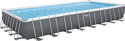 Bestway Power Steel Frame Pool rechteckig 965x488x132cm