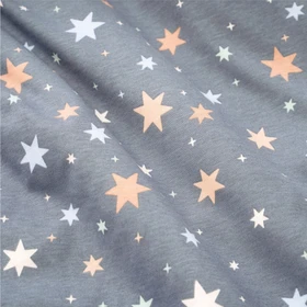 Julius Zöllner Jersey Nestchenschlange 180cm shiny stars
