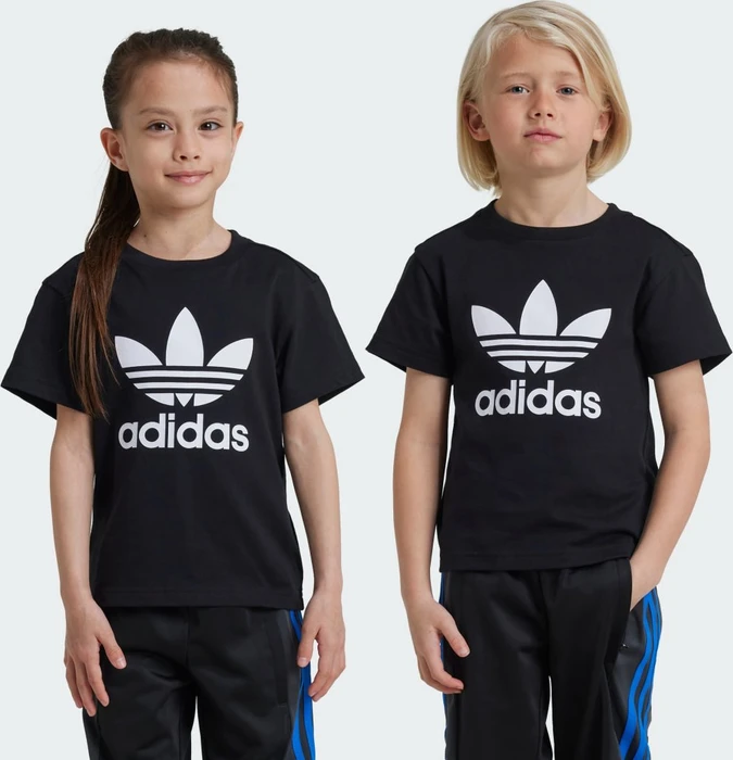 adidas Adicolor Trefoil T-Shirt kurzarm schwarz (Junior)