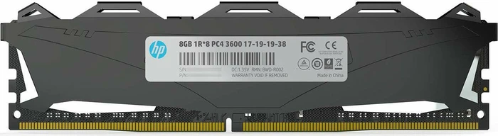 HP V6 Series schwarz UDIMM 8GB, DDR4-3600, CL17-19-19-38, 1RX8