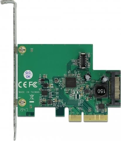 DeLOCK intern 20-Pin Key-A USB 3.1, PCIe 3.0 x4