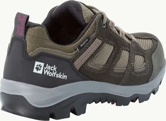 Jack Wolfskin Vojo 3 Texapore Low khaki/burgundry (Damen)