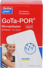 Gothaplast GoTa-POR steril, 10 x 15cm, 50 Stück