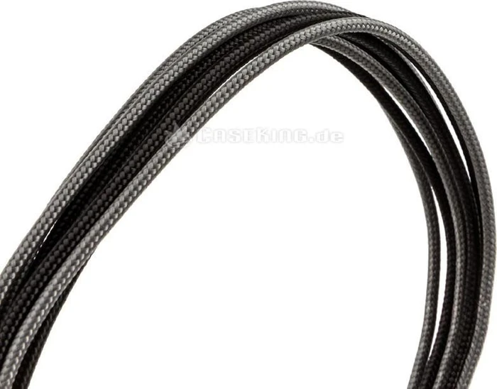 Phanteks Verlängerungskabel Kit für Netzteile, schwarz/grau, 500mm