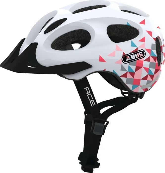 ABUS Youn-I ACE Helm white prism