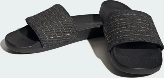adidas Comfort Adilette core black/preloved yellow (Damen)