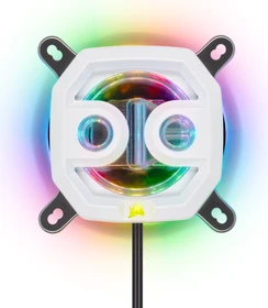 Corsair Hydro X Series XC7 RGB - 2019, weiß, 115X/AM4