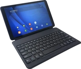 Samsung GP-JCT515 ITFIT Book Cover Keyboard für Galaxy Tab A 10.1 2019 schwarz, schwarz, DE (GP-JCT515SAABO)