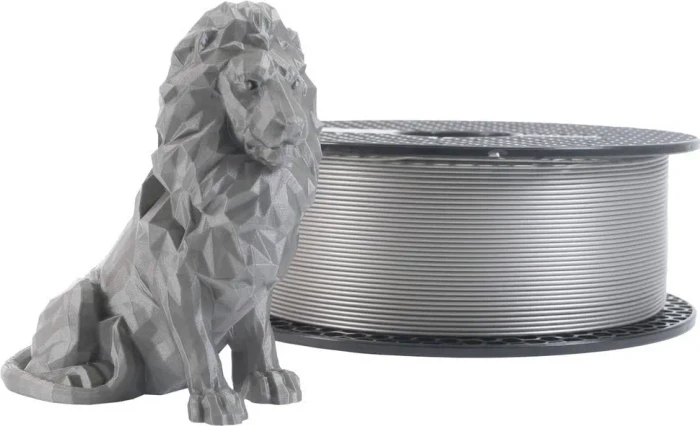 Prusa Prusament PLA, Galaxy Silver, Spule, 1.75mm, 1.00kg