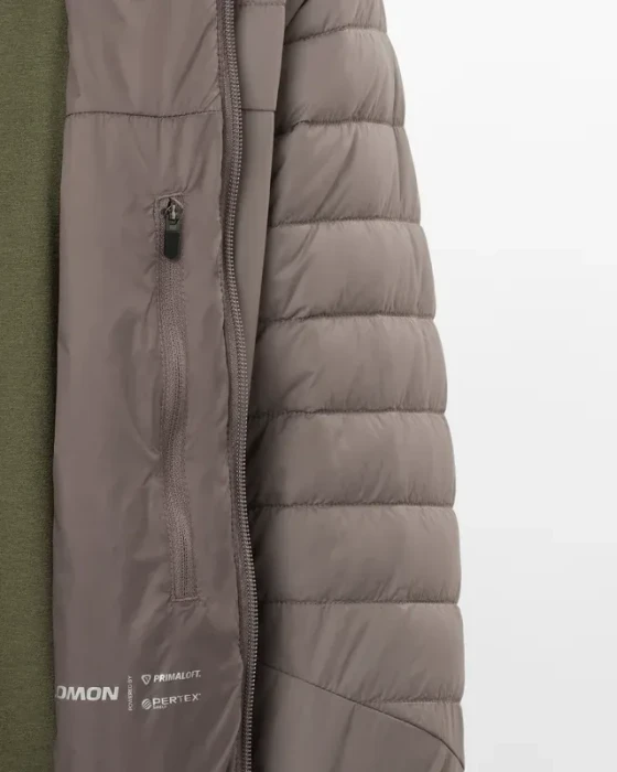 Salomon RFLX Hooded Funktionsjacke iron (Herren)