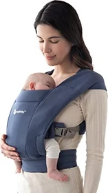 Ergobaby Embrace Knit Babytrage navy