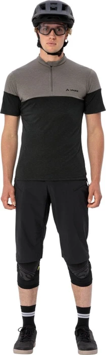 Vaude Altissimo II Trikot kurzarm black/coconut (Herren)