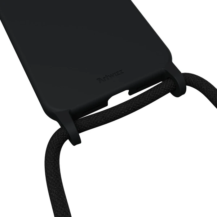 Artwizz HangOn Case Silicone für Apple iPhone 12 Mini schwarz