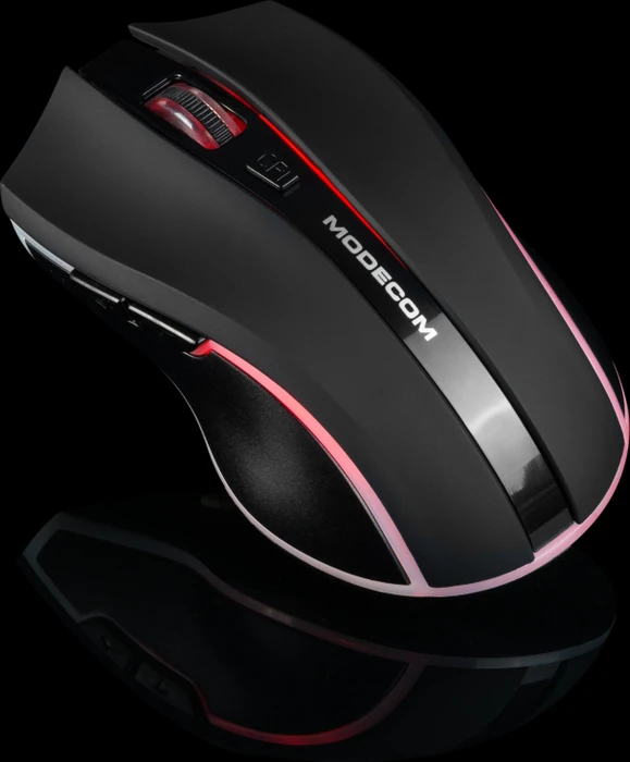 Modecom MC-WRM1 Gaming Mouse schwarz, USB