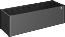 Biohort Pflanzbeet Belvedere 150Mini Hochbeet 152x53cm dunkelgrau-metallic