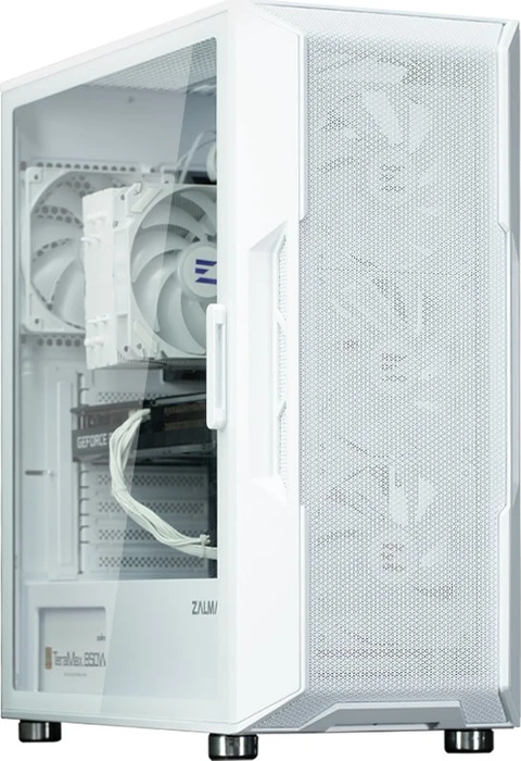 Zalman i3 Neo ARGB, weiß, Glasfenster
