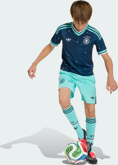 adidas FIFA WM 2026 Deutschland Auswärtstrikot kurzarm collegiate navy (Junior)