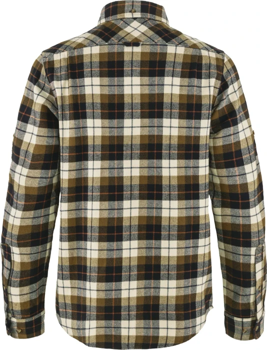 Fjällräven Singi Heavy Flannel Hemd langarm chalk white/dark naby (Herren)