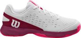 Wilson Rush Pro white/beet red (Junior)