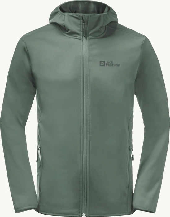 Jack Wolfskin Bornberg Hoody Funktionsjacke hedge green (Herren)