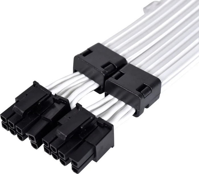 Lian Li Strimer Plus V2, 24-Pin ATX Verlängerungskabel, 6/8-Pin PCIe Verlängerungskabel, RGB beleuchtet, Set