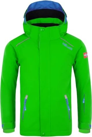 Trollkids Holmenkollen Pro Skijacke bright green (Junior)