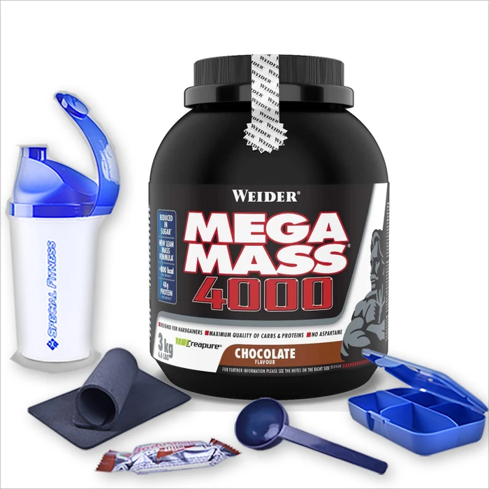 Weider Mega Mass 4000 Vanille 3kg